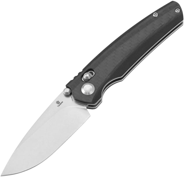 Tenable Knives Raven Crossbar Lock Twill CF - Tenable Knives