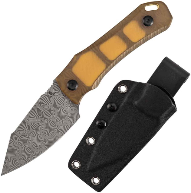 Tenable Knives Loki Fixed Blade Amber PEI - Tenable Knives