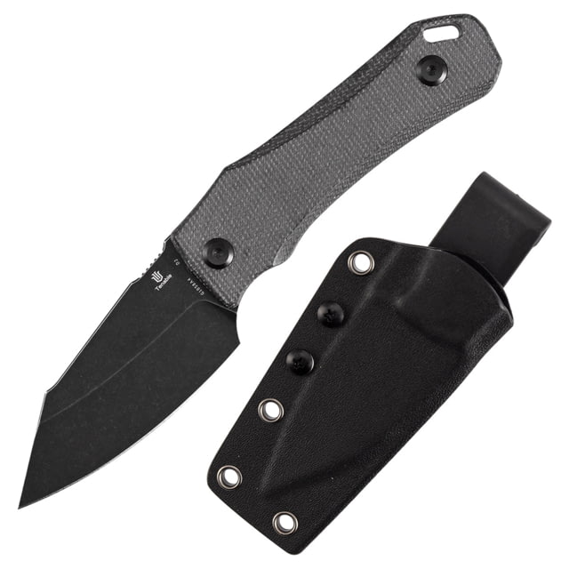 Tenable Knives Loki Fixed Blade Blk Mic - Tenable Knives