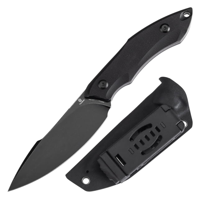 Tenable Knives Luccio Fixed Blade Black - Tenable Knives