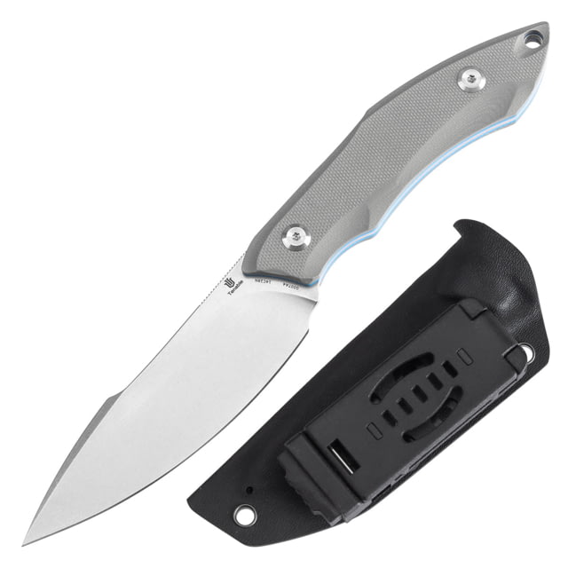 Tenable Knives Luccio Fixed Blade Gray - Tenable Knives