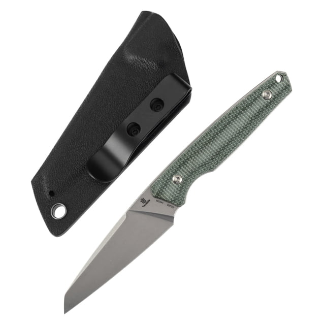 Tenable Knives Parr Fixed Blade Grn Micarta - Tenable Knives
