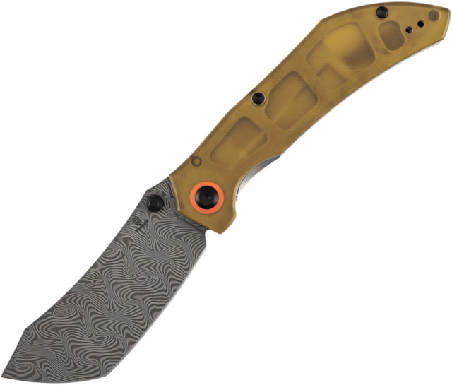 Tenable Knives Tipper Linerlock Amber PEI - Tenable Knives