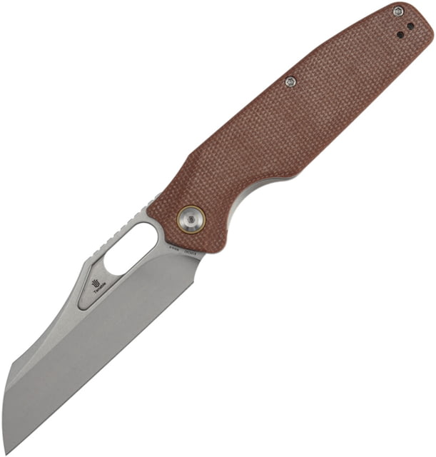 Tenable Knives Tuckamore Linerlock Brn Mic - Tenable Knives