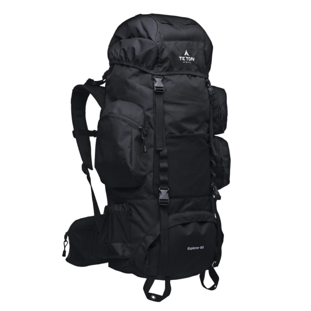 TETON Sports Explorer 65L Backpack Black - Teton Sports