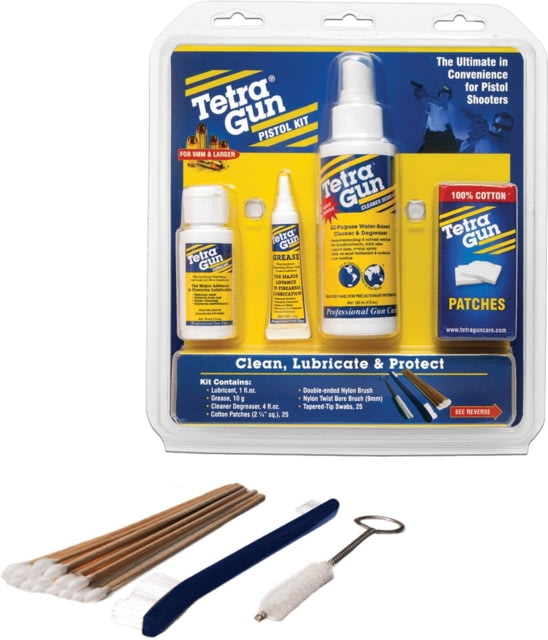 Tetra Gun UNIVERSAL PISTOL MAINTENANCE KIT Lubricants Grease and Patches