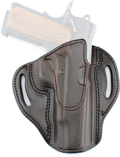 Texas 1836 Cannon - Open Top OWB Holster Right Hand Most Large Frame Revolvers 4in Brown - Texas 1836