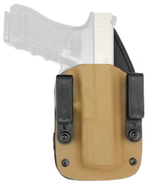Texas 1836 KYDEX Recruiter Gen II - Hybrid IWB Kydex Holster Right Hand Taurus PT111 G2 Taurus PT140 G2 With No Attachment Coyote Brown THE-RECRUITER - Texas 1836 Kydex