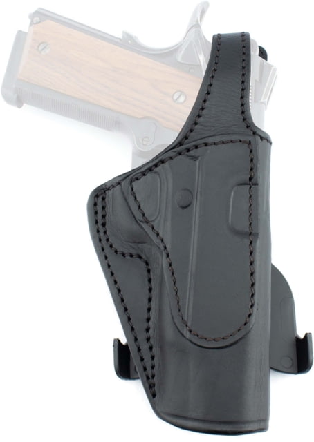 US Texas 1836 PD1 - Rotating Thumb Release OWB Paddle Holster, Left Hand, Glock 26 Subcompact, Springfield Armory XD Sub-Compact, With No Attachment, Black, TX-PD1-641 Tech Data