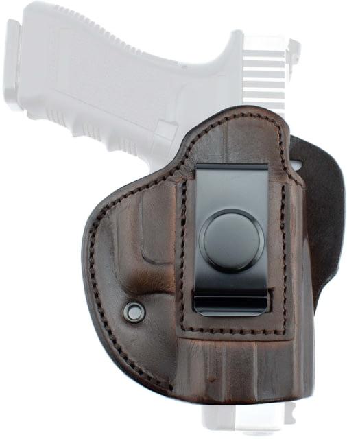 Texas 1836 Victory - 4 In 1 Holster Left Hand Glock 19 SIG Sauer P320 X-Compact Brown - Texas 1836