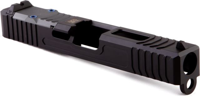 The Gun Company Combat Duty LVL-1 Glock 19 Gen 3 No Side Windows Stripped Slide Black TGC-BLK-G3-NW-S - The Gun Company