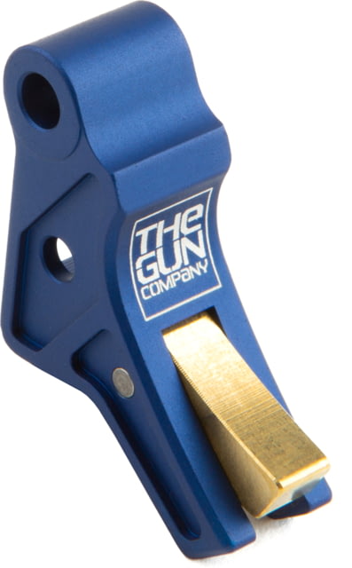 The Gun Company CZ P10F Trigger Blue/Brass TGC-CZ-TRG-F-BLU /BRS - The Gun Company