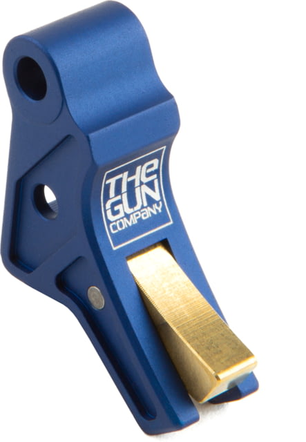 The Gun Company CZ P10S Trigger Blue/Brass TGC-CZ-TRG-S-BLU /BRS - The Gun Company