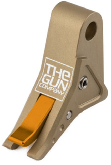 The Gun Company Gen 1-5 SS Trigger FDE Shoe/Orange Safety FDE/Orange - The Gun Company