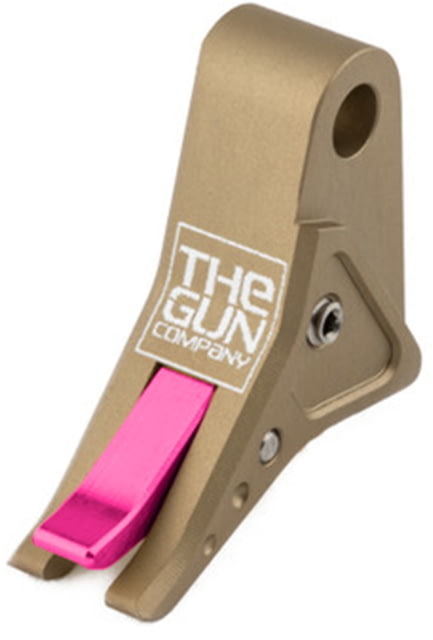 The Gun Company Gen 1-5 SS Trigger FDE Shoe/Pink Safety FDE/Pink - The Gun Company