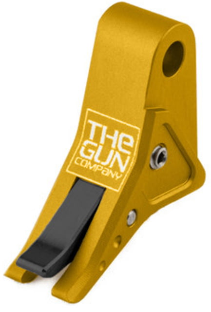 The Gun Company Gen 1-5 SS Trigger Gold Shoe/Black Safety Gold/Black - The Gun Company