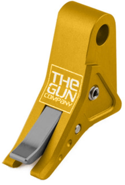 The Gun Company Gen 1-5 SS Trigger Gold Shoe/Gray Safety Gold/Gray - The Gun Company