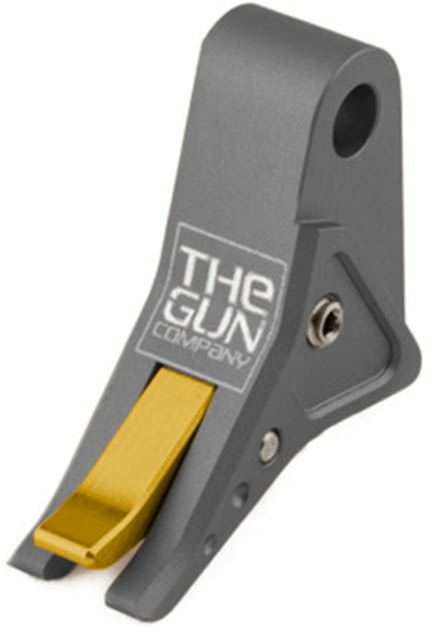The Gun Company Gen 1-5 SS Trigger Gray Shoe/Gold Safety Gray/Gold - The Gun Company