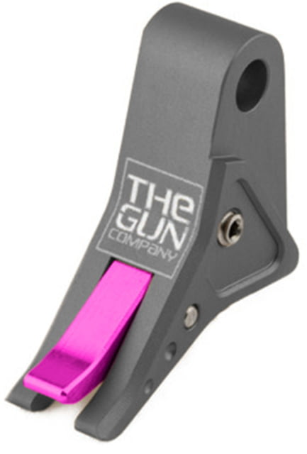 The Gun Company Gen 1-5 SS Trigger Gray Shoe/Pink Safety Gray/Pink - The Gun Company