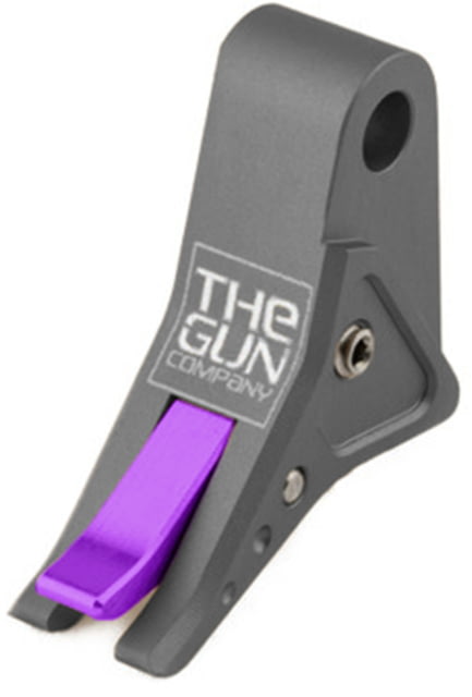 The Gun Company Gen 1-5 SS Trigger Gray Shoe/Purple Safety Gray/Purple - The Gun Company