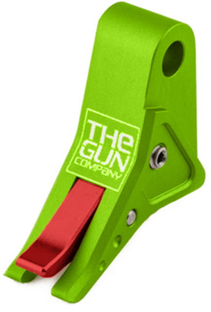 The Gun Company Gen 1-5 SS Trigger Monster Green Red Safety Monster Green/Red - The Gun Company