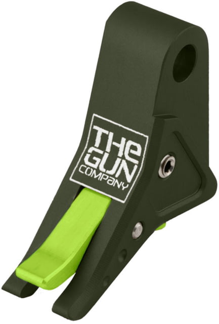 The Gun Company Gen 1-5 SS Trigger ODG Shoe/Monster Green Safety ODG/Monster Green - The Gun Company