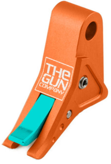 The Gun Company Gen 1-5 SS Trigger OR Shoe/Teal Safety Orange/Teal - The Gun Company