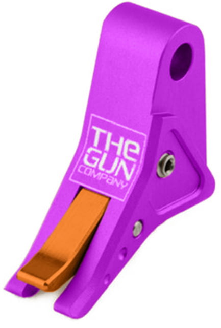 The Gun Company Gen 1-5 SS Trigger Purple Shoe/Orange Safety Purple/Orange - The Gun Company