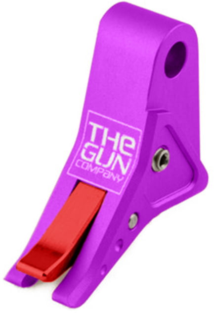 The Gun Company Gen 1-5 SS Trigger Purple Shoe/Red Safety Purple/Red - The Gun Company