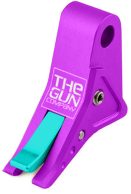 The Gun Company Gen 1-5 SS Trigger Purple Shoe/Teal Safety Purple/Teal - The Gun Company