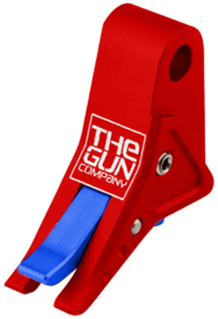 The Gun Company Gen 1-5 SS Trigger RED Shoe/Blue Safety RED/Blue - The Gun Company