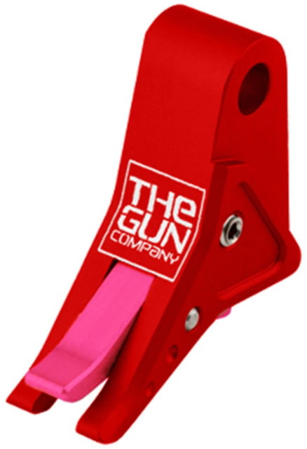 The Gun Company Gen 1-5 SS Trigger RED Shoe/Pink Safety RED/Pink - The Gun Company