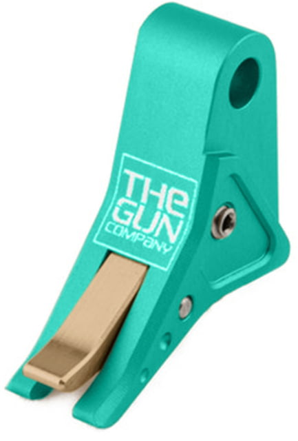 The Gun Company Gen 1-5 SS Trigger Teal FDE Safety Teal/FDE - The Gun Company
