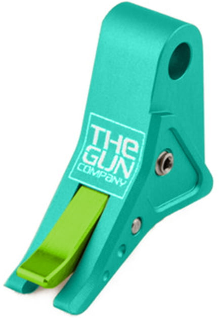 The Gun Company Gen 1-5 SS Trigger Teal Monster Green Safety Teal/Monster Green - The Gun Company