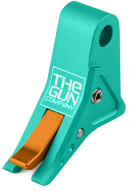 The Gun Company Gen 1-5 SS Trigger Teal Orange Safety Teal/Orange - The Gun Company