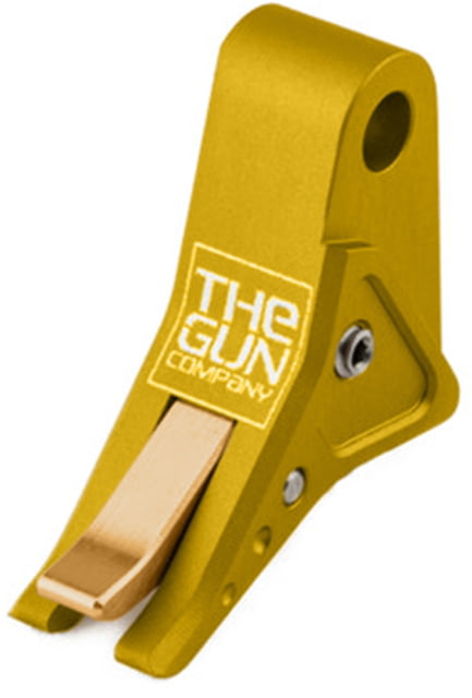 The Gun Company Gen 1-5 TWP Trigger Gold Shoe/Copper Safety Gold/Copper - The Gun Company