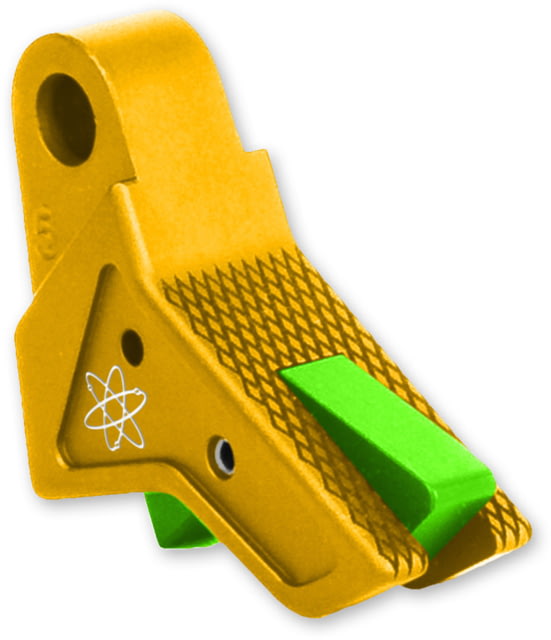 The Gun Company Gen 1-5 TWP Trigger Gold Shoe/Monster Green Safety Gold/Monster Green - The Gun Company