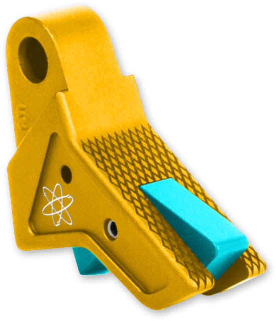 The Gun Company Gen 1-5 TWP Trigger Gold Shoe/Teal Safety Gold/Teal - The Gun Company