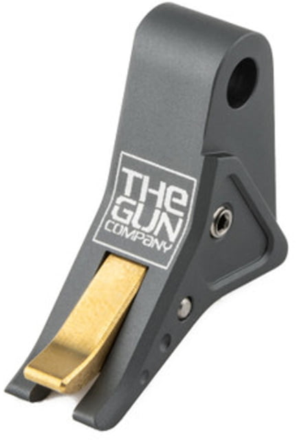 The Gun Company Gen 1-5 TWP Trigger Gray Shoe/Brass Safety Gray/Brass