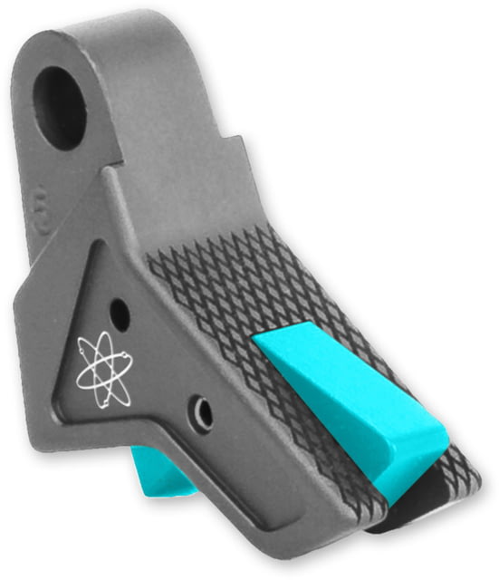 The Gun Company Gen 1-5 TWP Trigger Gray Shoe/Teal Safety Gray/Teal - The Gun Company