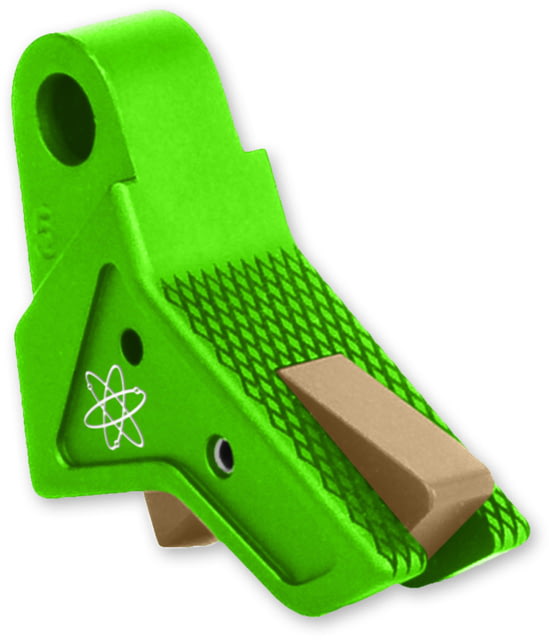 The Gun Company Gen 1-5 TWP Trigger Monster Green Shoe/FDE Safety Monster Green/FDE - The Gun Company