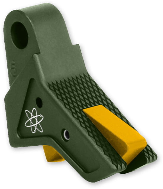 The Gun Company Gen 1-5 TWP Trigger OD Green Shoe/Gold Safety OD Green/Gold - The Gun Company