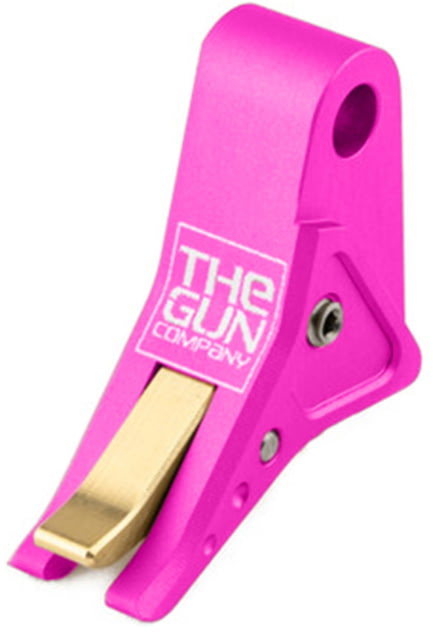 The Gun Company Gen 1-5 SS Trigger Pink Shoe/Brass Safety Pink/Brass - The Gun Company