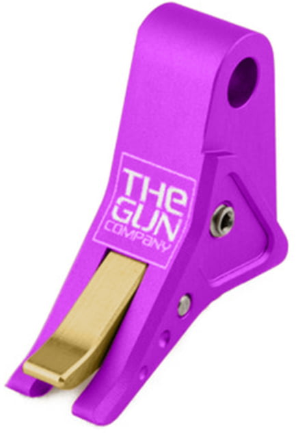 The Gun Company Gen 1-5 SS Trigger Purple Shoe/Brass Safety Purple/Brass - The Gun Company