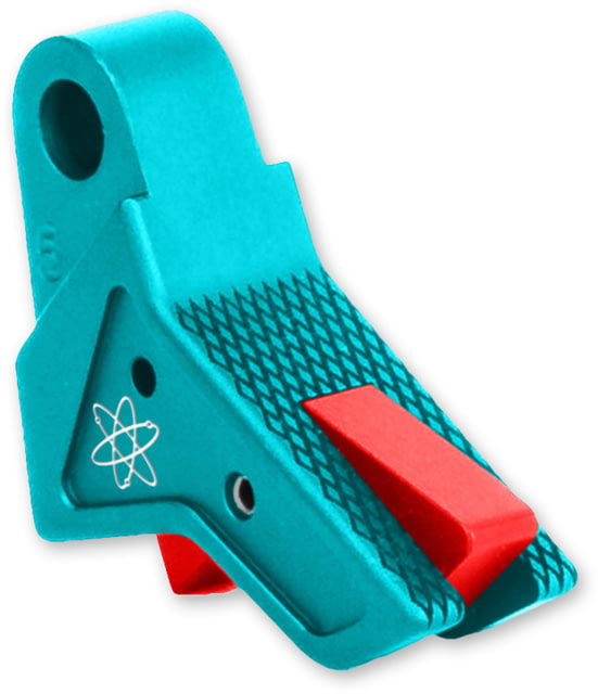 The Gun Company Gen 1-5 TWP Trigger Teal Shoe/Red Safety Teal/Red
