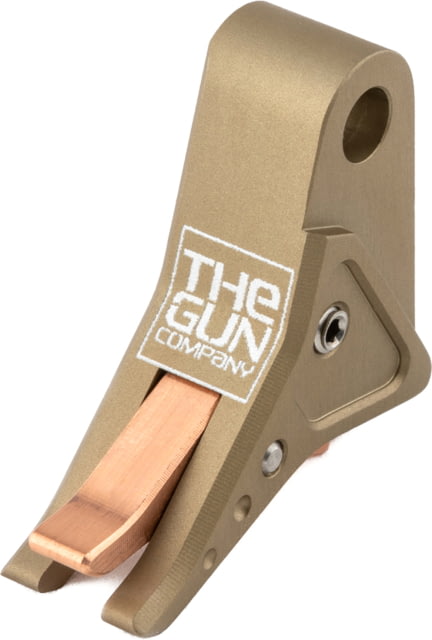 The Gun Company Gen 3/4 SS Trigger FDE Shoe Copper Safety - The Gun Company