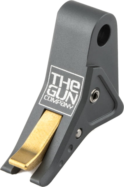 The Gun Company Gen 3/4 SS Trigger Gray Shoe Brass Safety - The Gun Company