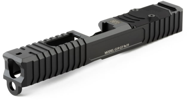 The Gun Company LVL-2 Combat Duty Enhanced Glock 19 Slide Top Barrel Peep Window Only Stripped Black FDE or Gray - The Gun Company