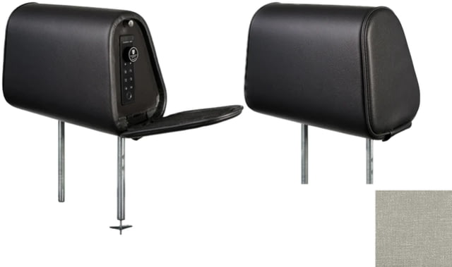 The Headrest Safe Co. The Vulcan Bundle Right-Hand Driver Bundle Cloth Light Gray - The Headrest Safe Co.
