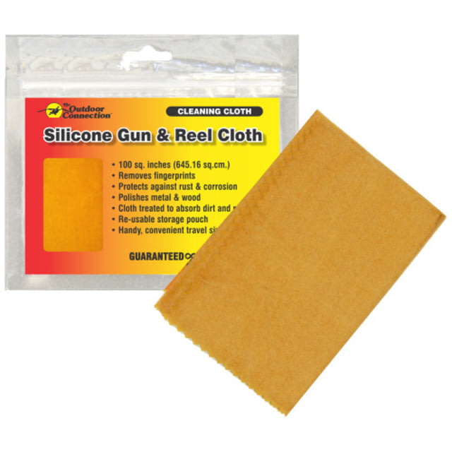 The Outdoor Connection Silicone Gun & Reel Cloth 25pac Grey - The Outdoor Connection